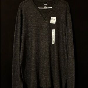 Sonoma Men's Charcoal V-Neck Sweater
